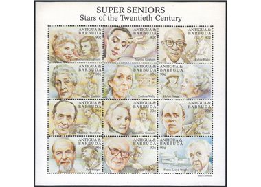 ANTIGUA AND BARBUDA 2000 Personalities of the 20th Century 12v MNH**