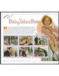 ANTIGUA AND BARBUDA 2001 Baby, Take a Bow (II) Shirley Temple 6v MNH**
