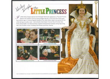 ANTIGUA AND BARBUDA 2001 The Little Princess (I) Shirley Temple 4v MNH**