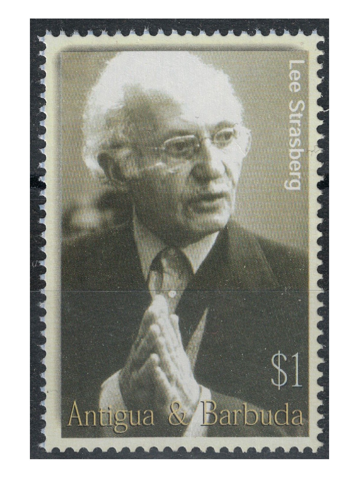 ANTIGUA E BARBUDA 2002 Lee Strasberg MNH**