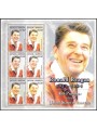 ANTIGUA AND BARBUDA 2005 Ronald Reagan 6v MNH**