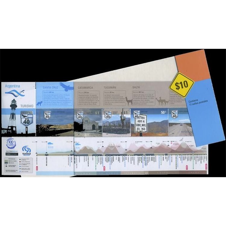 ARGENTINA 2007 Tourism, Ruta 40 s/s MNH**