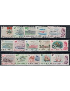BAHAMAS 1967 Ordinary series 15v MNH**