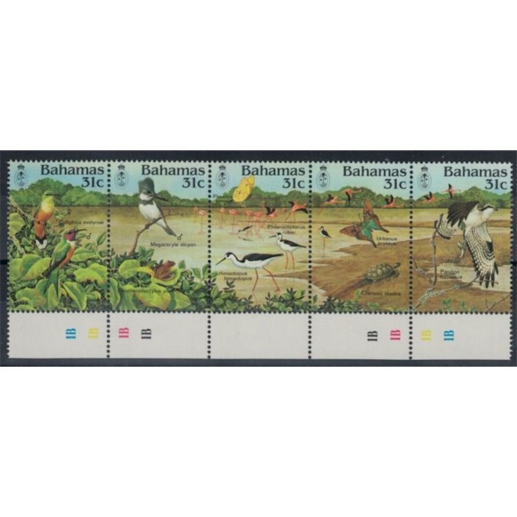 BAHAMAS 1984 National trust 5v MNH**