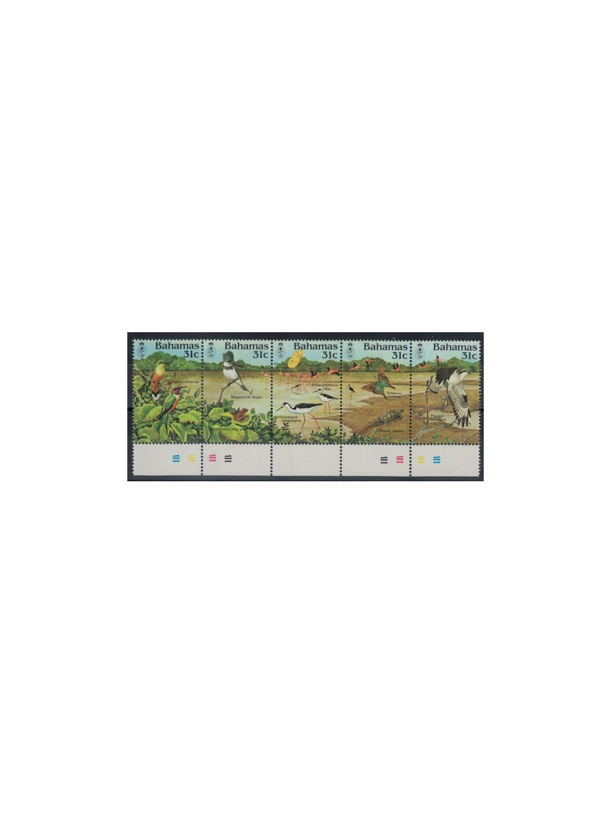 BAHAMAS 1984 National trust 5v MNH**