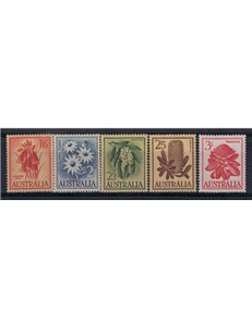 AUSTRALIA 1959-62 Ordinary series 5v MNH**