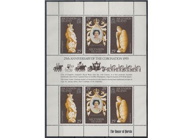 ASCENSION 1978 Silver Jubilee MF MNH**