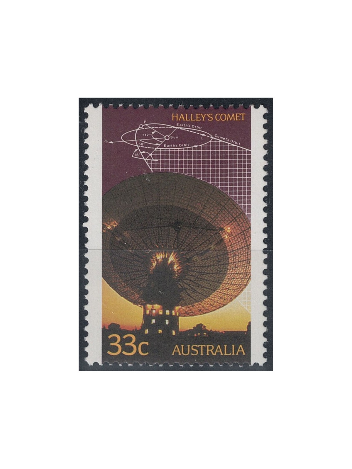 AUSTRALIA 1986 Halley's Comet MNH**