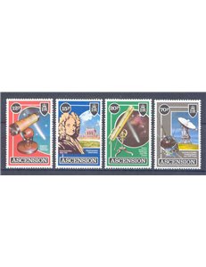 ASCENSION 1986 Halley's Comet 4v MNH**