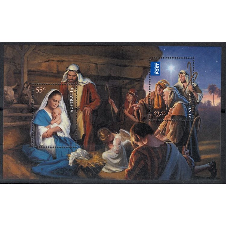 AUSTRALIA 2013 Natale 1 BF MNH**