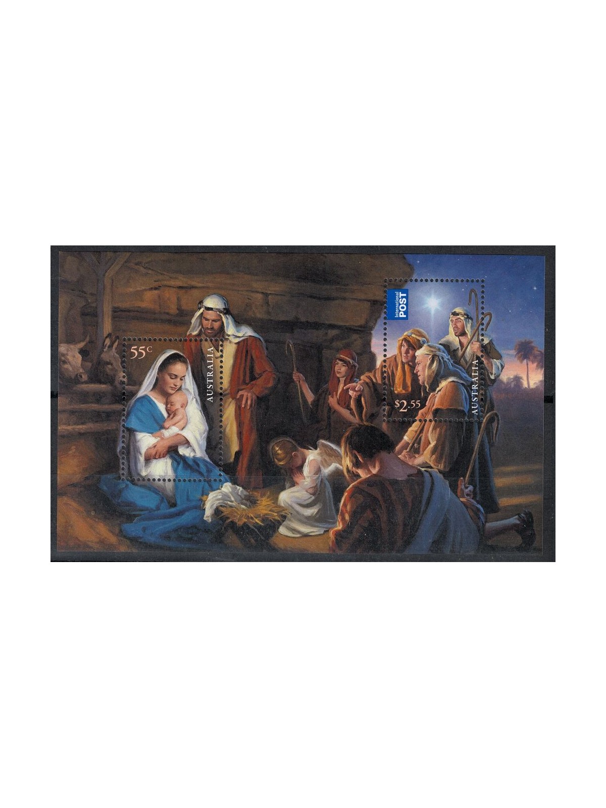 AUSTRALIA 2013 Natale 1 BF MNH**