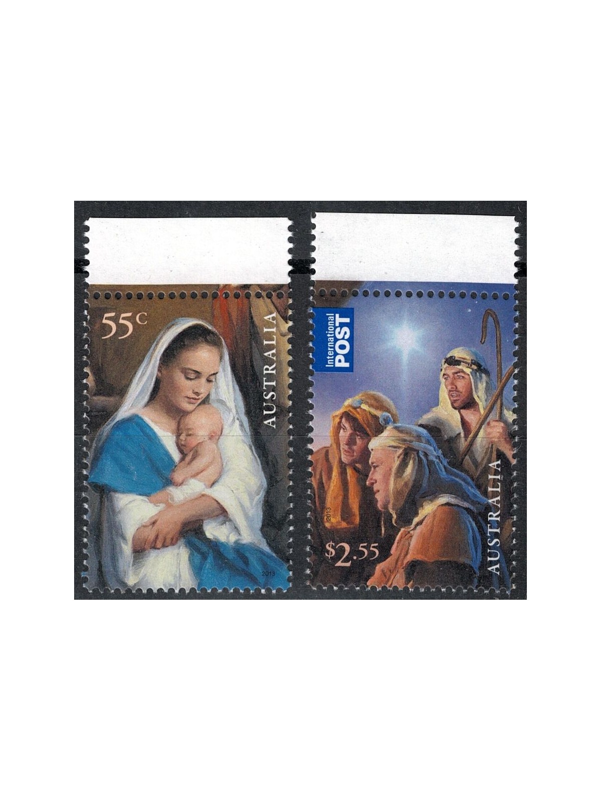 AUSTRALIA 2013 Christmas 2v MNH**