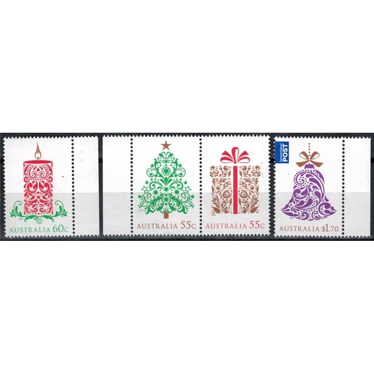 AUSTRALIA 2013 Christmas 4v MNH**