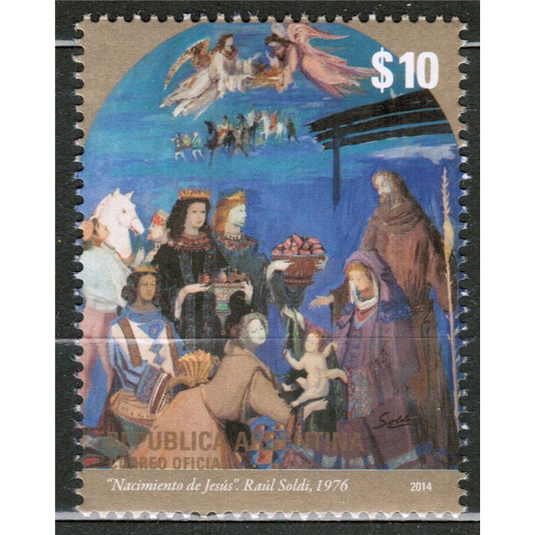 ARGENTINA 2014 Christmas MNH**