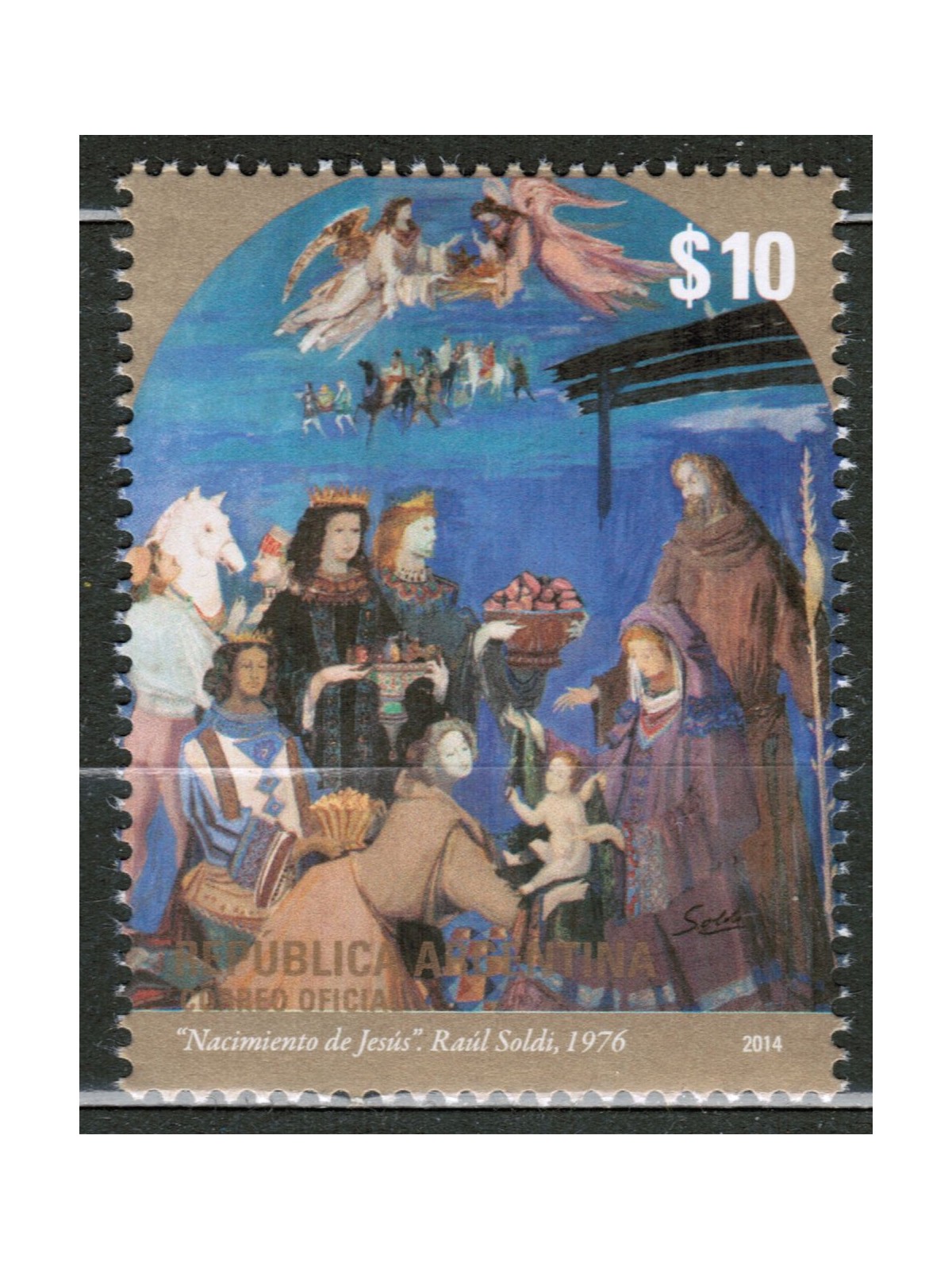 ARGENTINA 2014 Natale MNH**