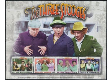 ANTIGUA AND BARBUDA 2010 The Three Stooges 4v MNH**