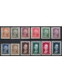 ARGENTINA 1952 Eva Peron 12v MH*