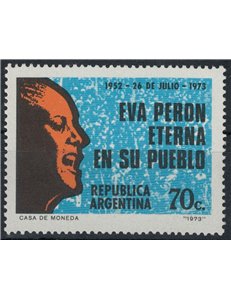 ARGENTINA 1973 Eva Peron MNH**