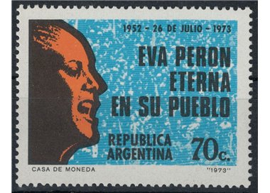 ARGENTINA 1973 Eva Peron MNH**
