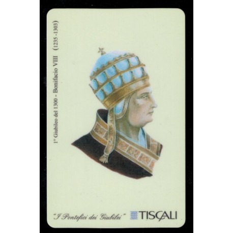 TISCALI TELEPHONE CARD No. 90 BONIFACE VIII