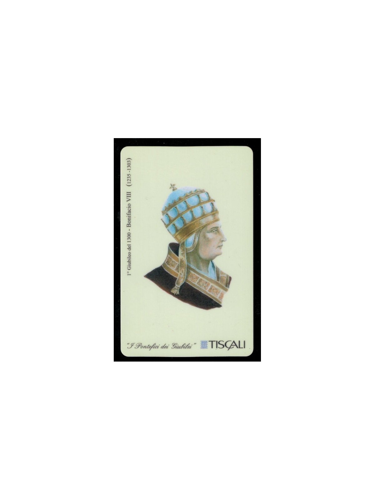 TISCALI TELEPHONE CARD No. 90 BONIFACE VIII
