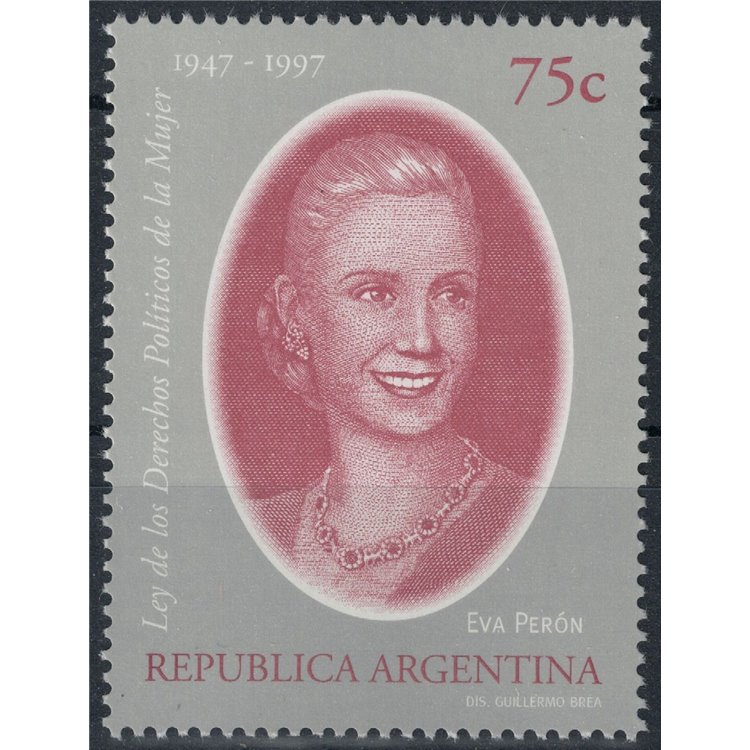 ARGENTINA 1997 Eva Peron (Political Rights) MNH**