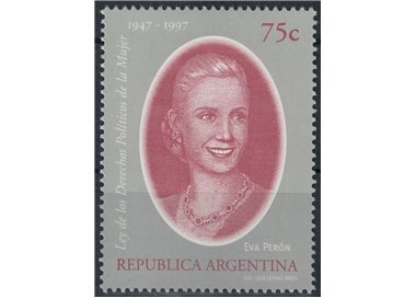 ARGENTINA 1997 Eva Peron (Diritti Politici) MNH**