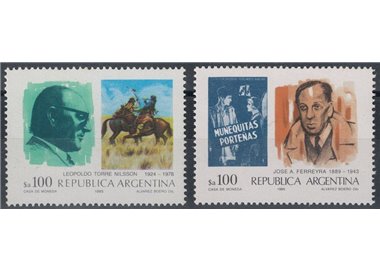ARGENTINA 1985 Argentine Films and Directors 2v MNH**