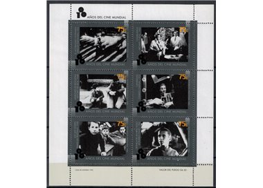 ARGENTINA 1995 Centenary of Cinema 6v MNH**