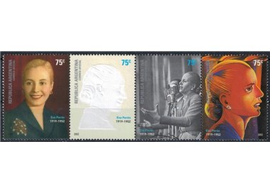 ARGENTINA 2002 Eva Peron 4v MNH**
