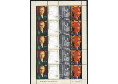 ARGENTINA 2002 Eva Peron m/s MNH**