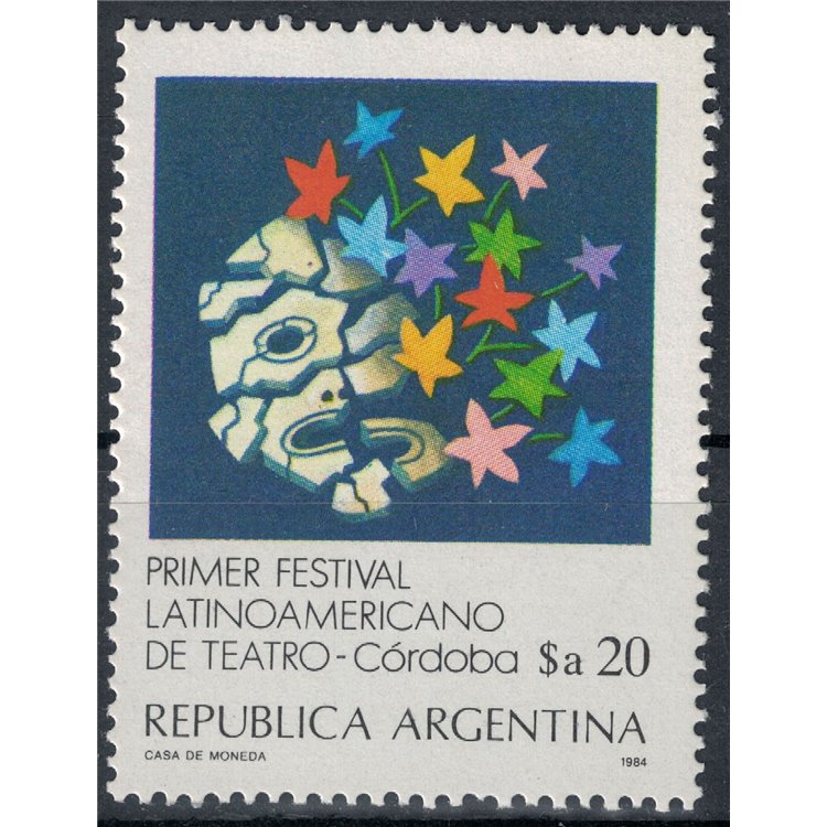 ARGENTINA 1984 MNH Theater Festival**
