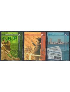 ARGENTINA 2005 Anniversari 3v MNH**