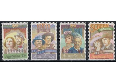 AUSTRALIA 1989 Film and Theatre Actors 4v MNH**