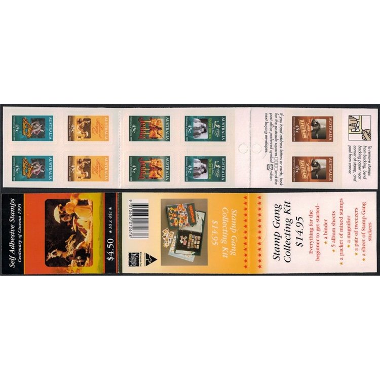 AUSTRALIA 1995 Centenary of cinema booklet MNH**