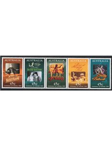 AUSTRALIA 1995 Centenary of Cinema 5v MNH**
