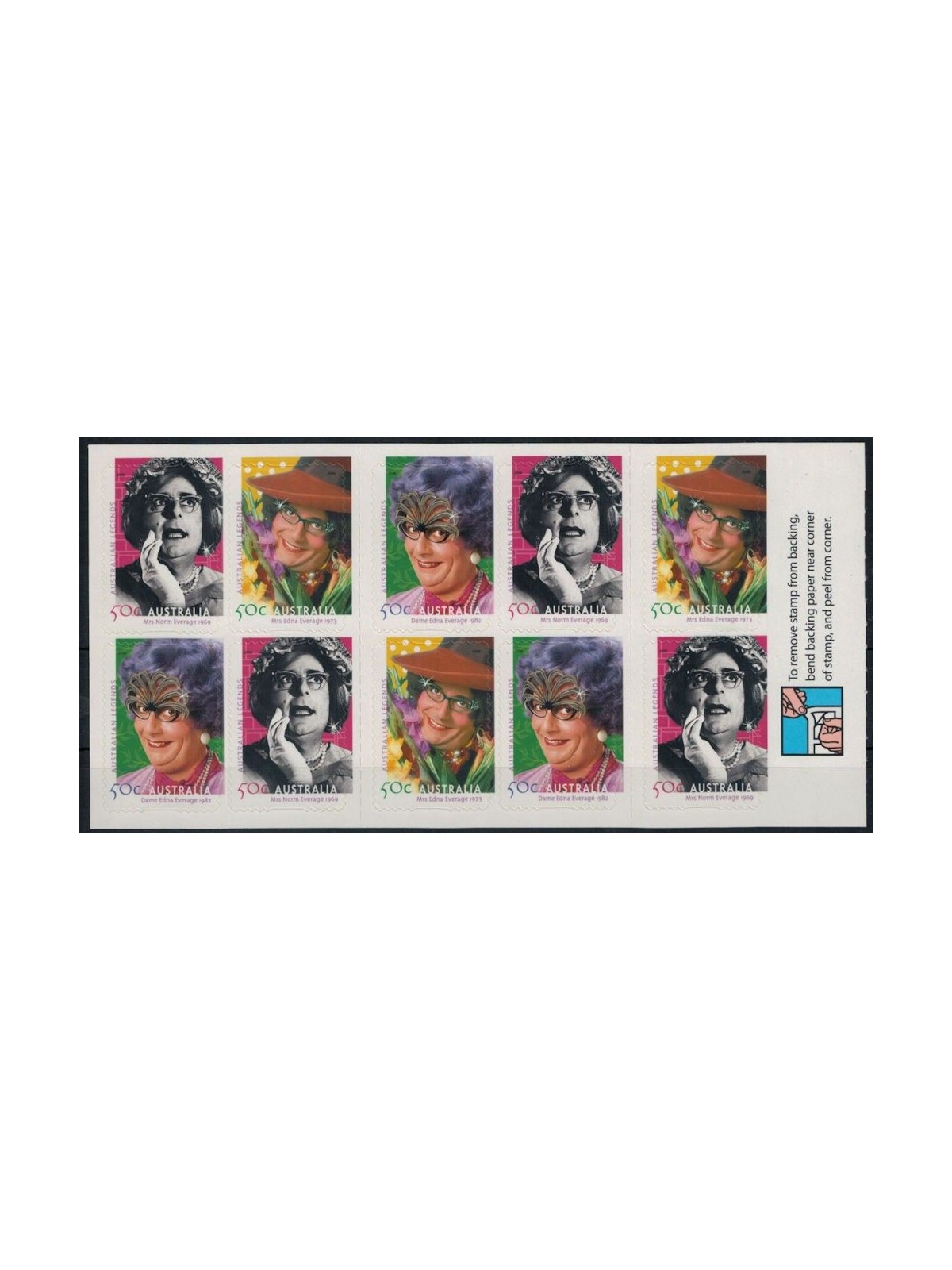 AUSTRALIA 2006 Australian Legends booklet MNH**