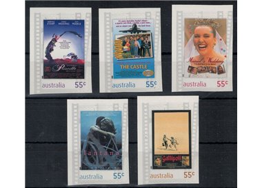AUSTRALIA 2008 Cinema (from booklet) 5v MNH**