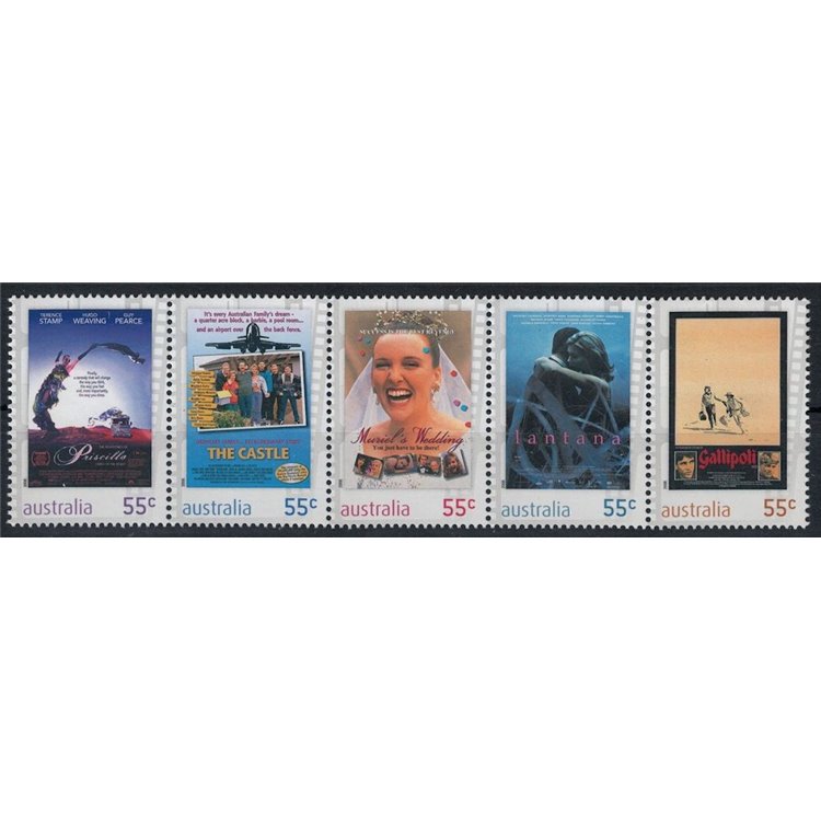 AUSTRALIA 2008 Cinema 5v MNH**