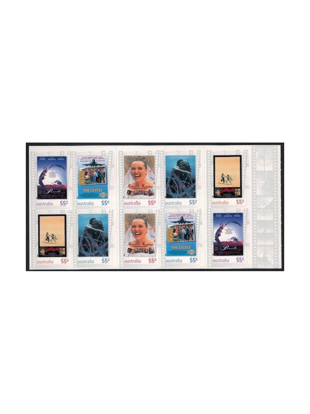 AUSTRALIA 2008 Cinema LB MNH**