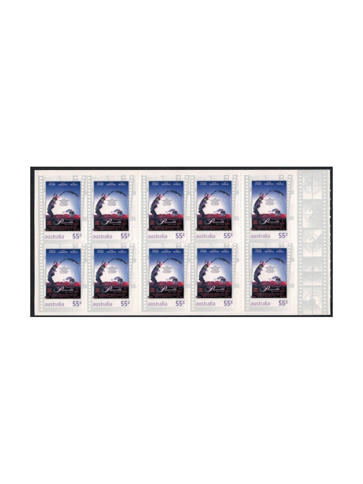 AUSTRALIA 2008 Cinema (The Adventures of Priscilla) LB MNH**
