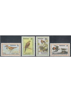 BAHAMAS 1985 Wildlife, birds 4v MNH**