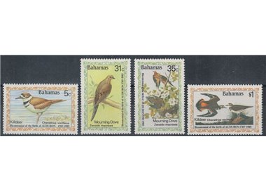 BAHAMAS 1985 Wildlife, birds 4v MNH**