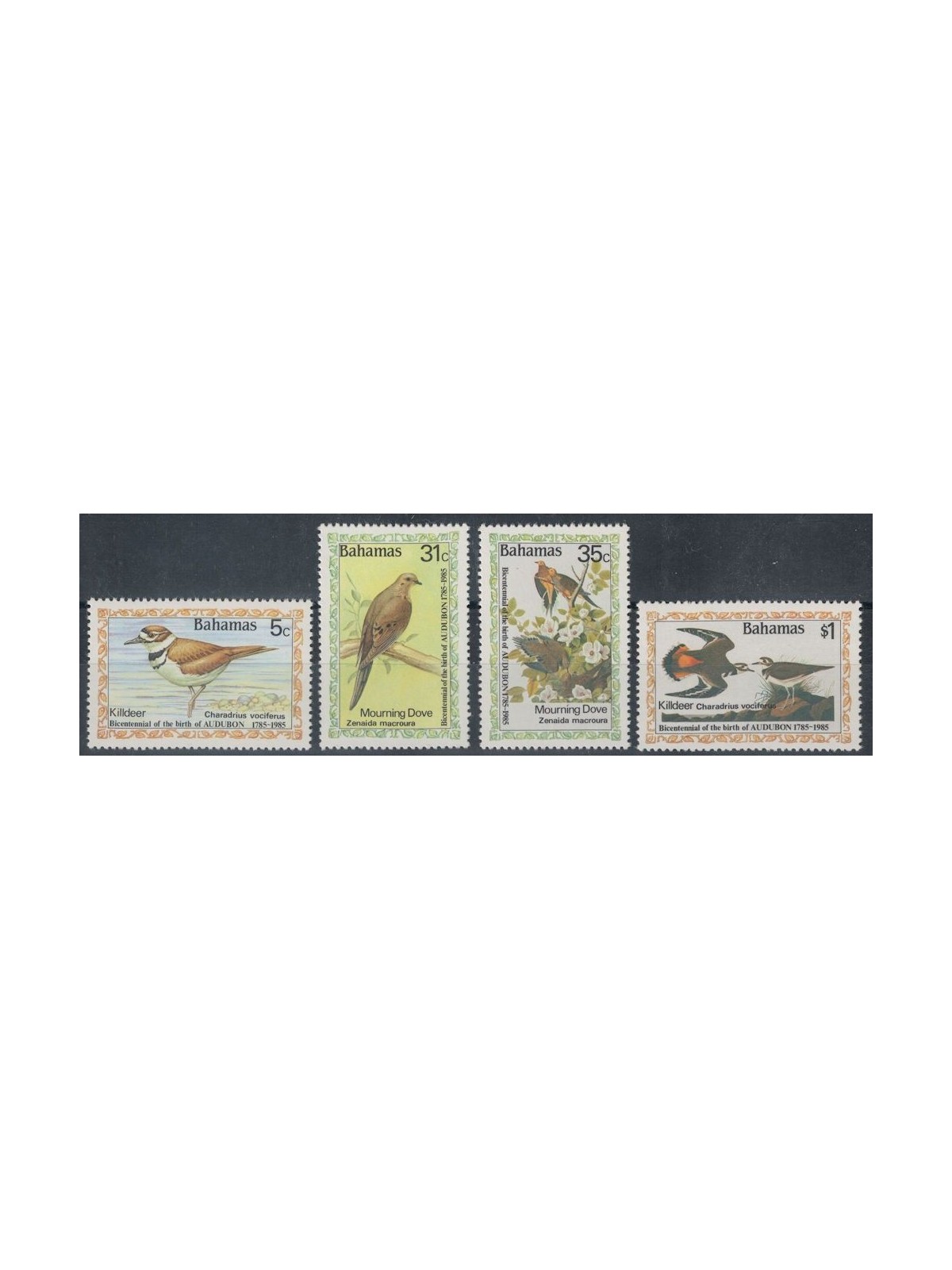 BAHAMAS 1985 Fauna, uccelli 4v MNH**