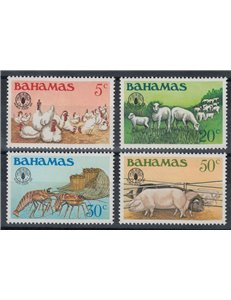 BAHAMAS 1981 Giornata dell'alimentazione 4v MNH**