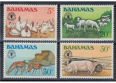 BAHAMAS 1981 World Food Day 4v MNH**