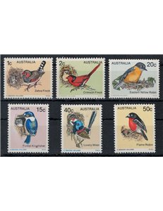 AUSTRALIA 1979 Ordinary set, birds 6v MNH**