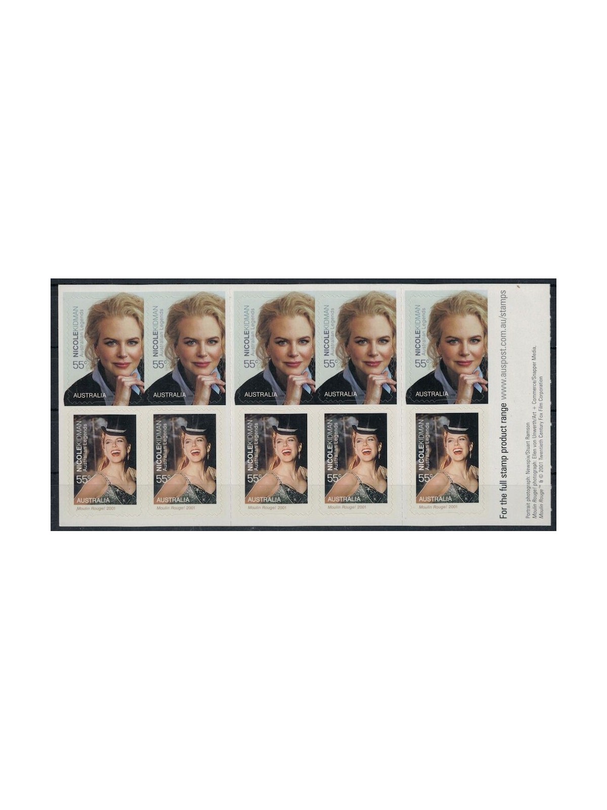 AUSTRALIA 2009 Cinema, Nicole Kidman LB MNH**
