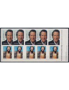 AUSTRALIA 2009 Cinema, Geoffrey Rush booklet MNH**