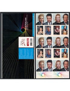 AUSTRALIA 2009 Cinema, Australian actors booklet MNH**